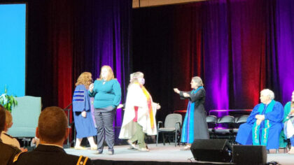 Rev. Ruth was recognized at General Assembly for having received her Full Fellowship credentials!